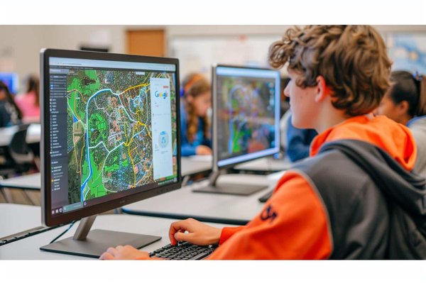 Utilisation avancée de Google Earth pour l'éducation et la recherche