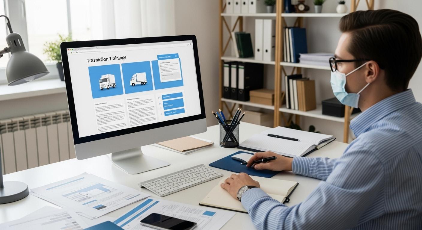 Tout savoir sur la formation commissionnaire de transport en ligne : un atout pour booster votre activité